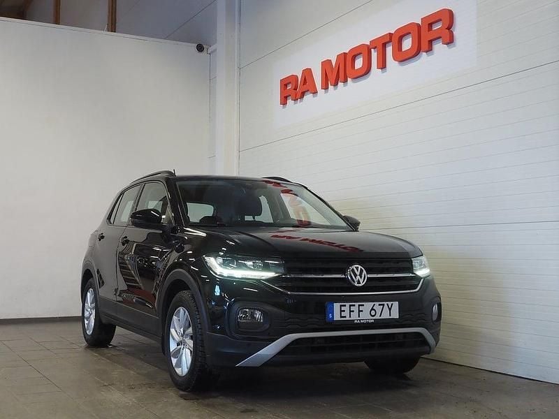 Svart Begagnad 2019 VW T-Cross SUV | 139 900 kr (Marknadspris) - Bild 1/3
