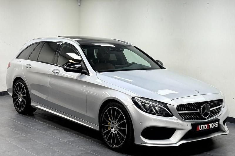 Begagnad Mercedes C450 AMG 367 HK (269 kW) 2015 Silver Kombi