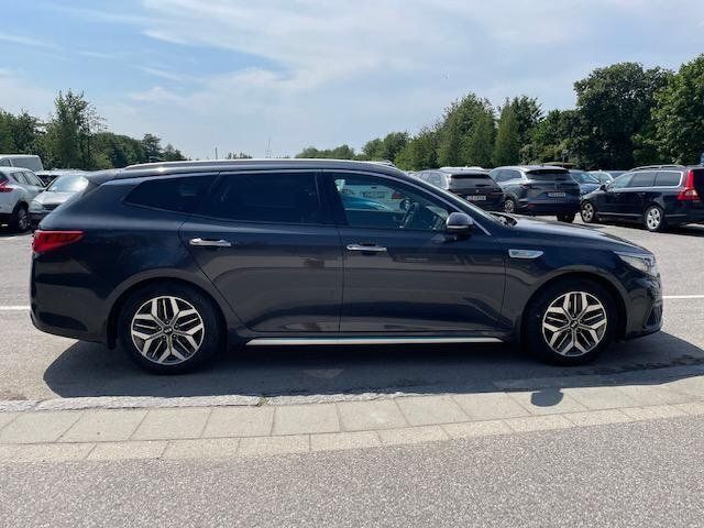 Grå Begagnad 2019 Kia Optima Hybrid Advance Sedan | 212 000 kr (Marknadspris) - Bild 1/4