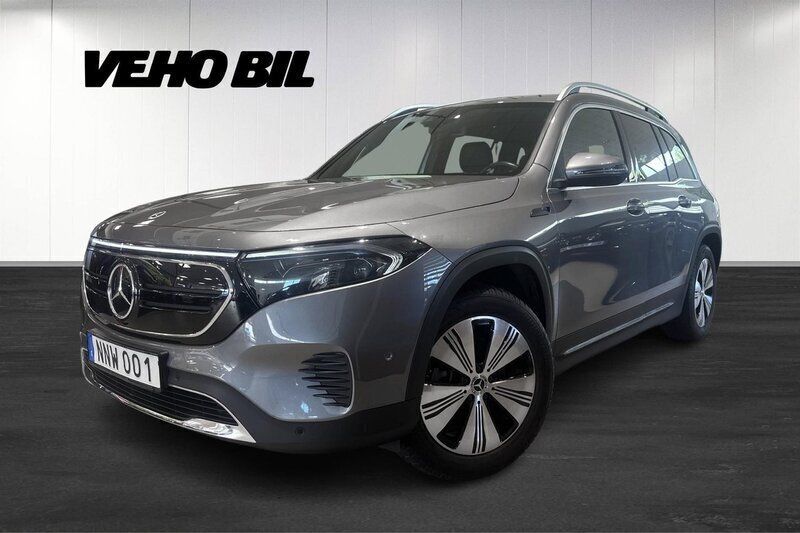 Mörkgrå Begagnad 2022 Mercedes EQB300 Progressive SUV | 399 000 kr (Marknadspris) - Bild 1/4