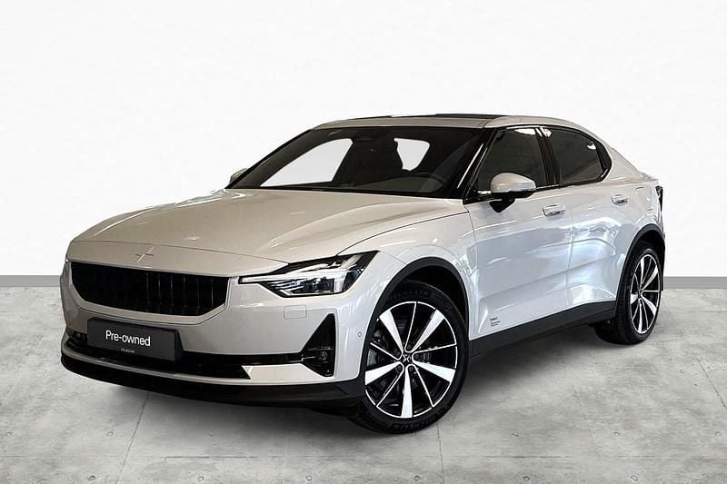 Silver Begagnad 2021 Polestar 2 Long Range Dual motor Sedan | 329 900 kr (Marknadspris) - Bild 1/2