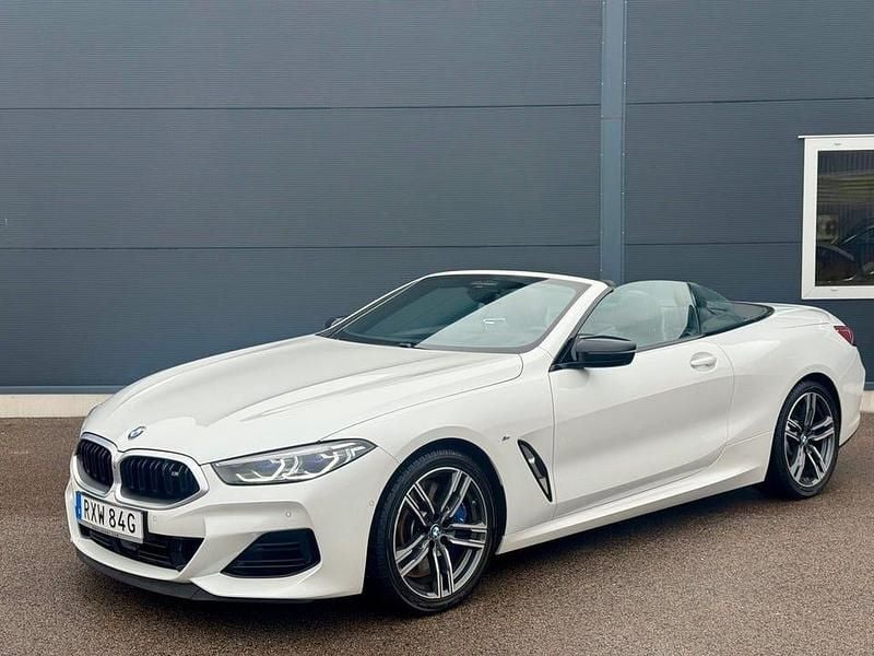 Begagnad BMW M850 530 HK (389 kW) 2022 Vit Sportkupé