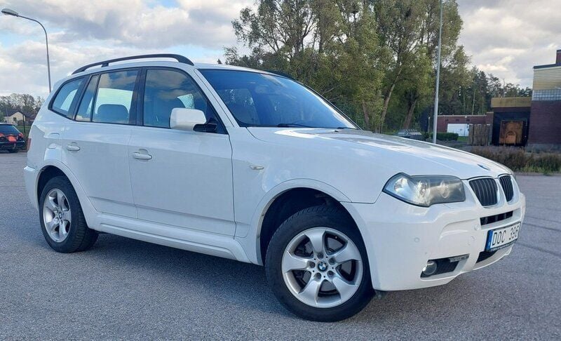 Vit Begagnad 2008 BMW X3 Comfort Edition SUV | 72 000 kr (Marknadspris) - Bild 1/4