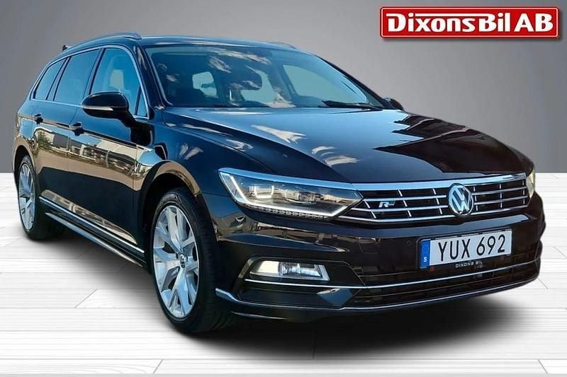 Svart Begagnad 2017 VW Passat GT Kombi | 159 000 kr (Dyr) - Bild 1/4