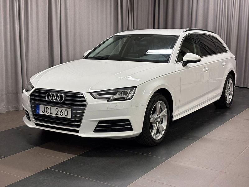 Vit Begagnad 2017 Audi A4 Kombi | 189 900 kr (Bra pris) - Bild 1/4
