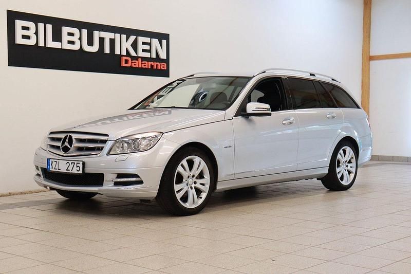 Silver Begagnad 2010 Mercedes C180 Avantgarde Kombi | 99 500 kr (Marknadspris) - Bild 1/4