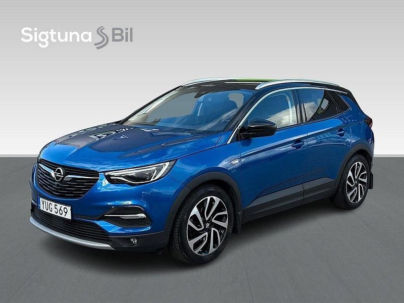 Blå Begagnad 2017 Opel Grandland X Dynamic SUV | 184 900 kr (Marknadspris) - Bild 1/3