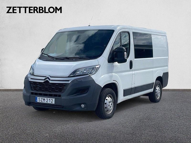 Vit Begagnad 2017 Citroën Jumper Minibuss | 199 000 kr - Bild 1/4