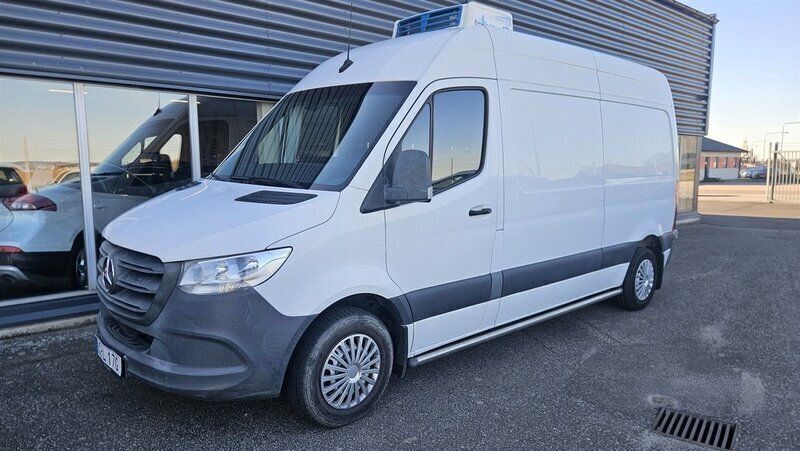Vit Begagnad 2019 Mercedes Sprinter Van | 279 900 kr (Lite dyr) - Bild 1/4