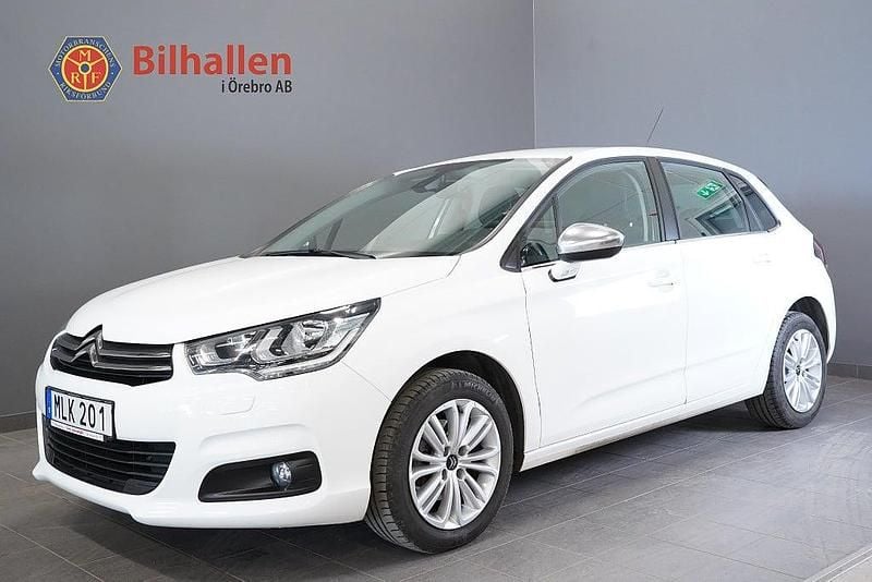 Begagnad Citroën C4 131 HK (96 kW) 2016 Vit Halvkombi