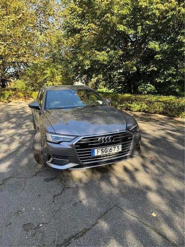 Grå Begagnad 2019 Audi A6 S-Line Kombi | 359 000 kr (Superpris) - Bild 1/4