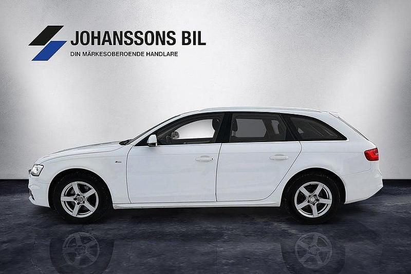 Begagnad Audi A4 Sport 150 HK (110 kW) 2015 Vit Kombi