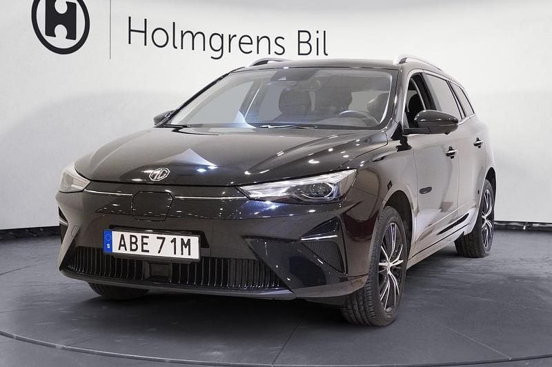Begagnad MG MG5 EV Long Range 114 kW (156 HK) 2022 Svart Kombi