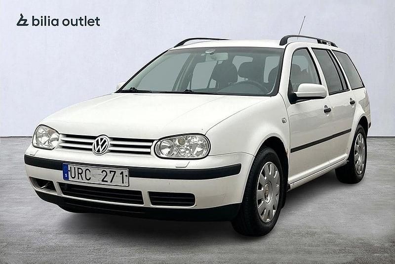 Vit Begagnad 2003 VW Golf IV Kombi | 9 900 kr (Marknadspris) - Bild 1/4