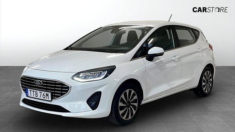 Begagnad Ford Fiesta 95 HK (69 kW) 2023 Vit Halvkombi