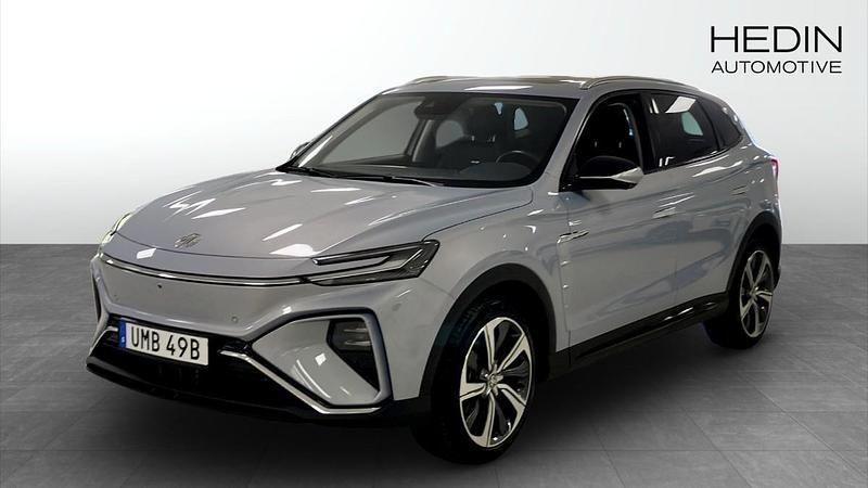 Blå (blue) Begagnad 2022 MG Marvel R Luxury SUV | 289 900 kr - Bild 1/4