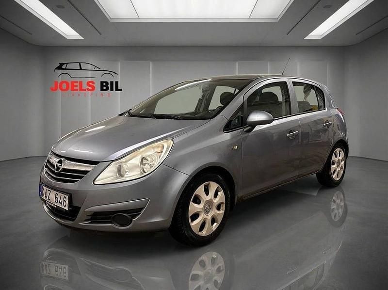 Grå Begagnad 2009 Opel Corsa Halvkombi | 16 900 kr (Superpris) - Bild 1/4