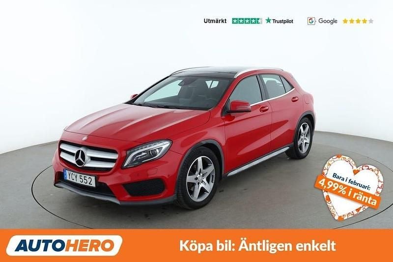 Röd Begagnad 2016 Mercedes GLA200 AMG SUV | 156 000 kr (Superpris) - Bild 1/4
