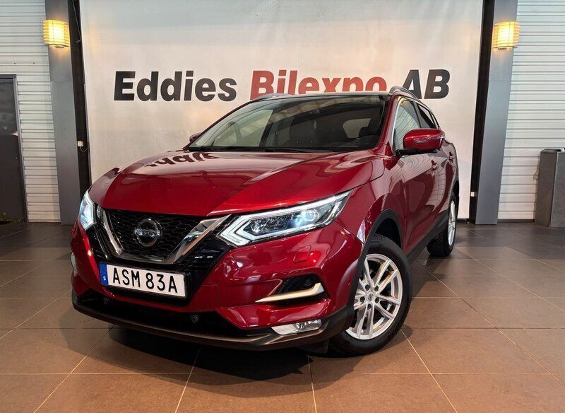 Röd Begagnad 2019 Nissan Qashqai SUV | 169 900 kr (Marknadspris) - Bild 1/4