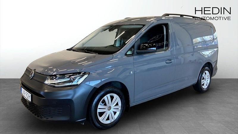 Grå (grey) Begagnad 2022 VW Caddy Minibuss | 274 000 kr (Marknadspris) - Bild 1/4
