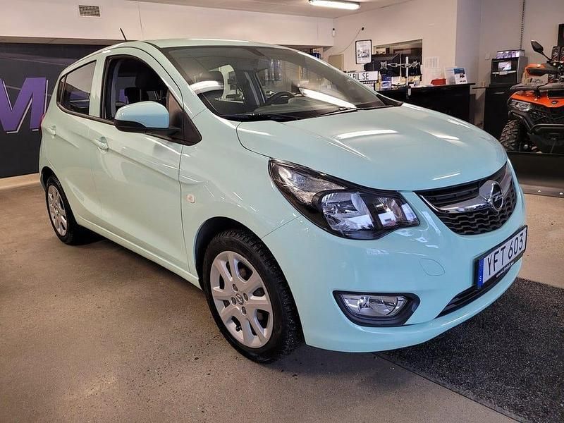 Begagnad Opel Karl 75 HK (55 kW) 2017 Grön Halvkombi