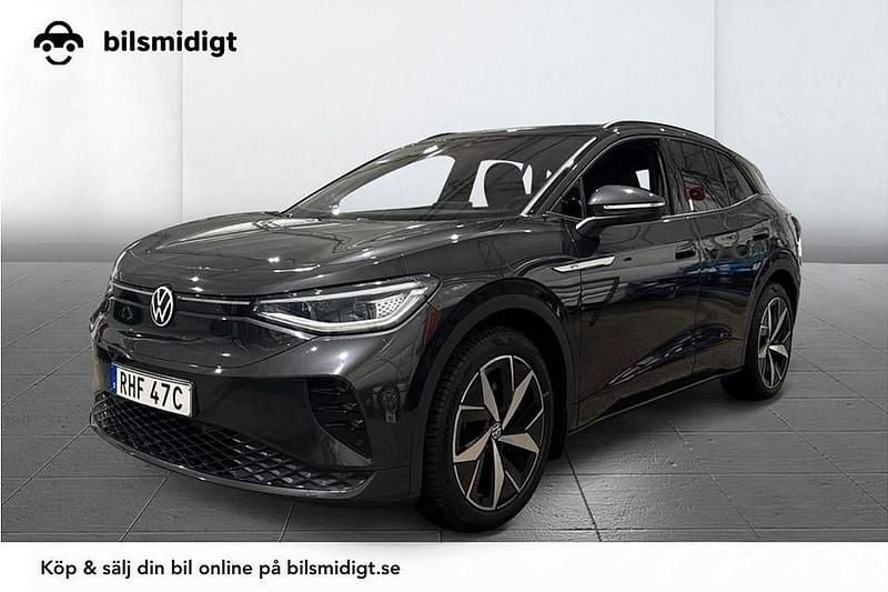 Mörkgrå Begagnad 2022 VW ID.4 GTX SUV | 298 900 kr (Bra pris) - Bild 1/3