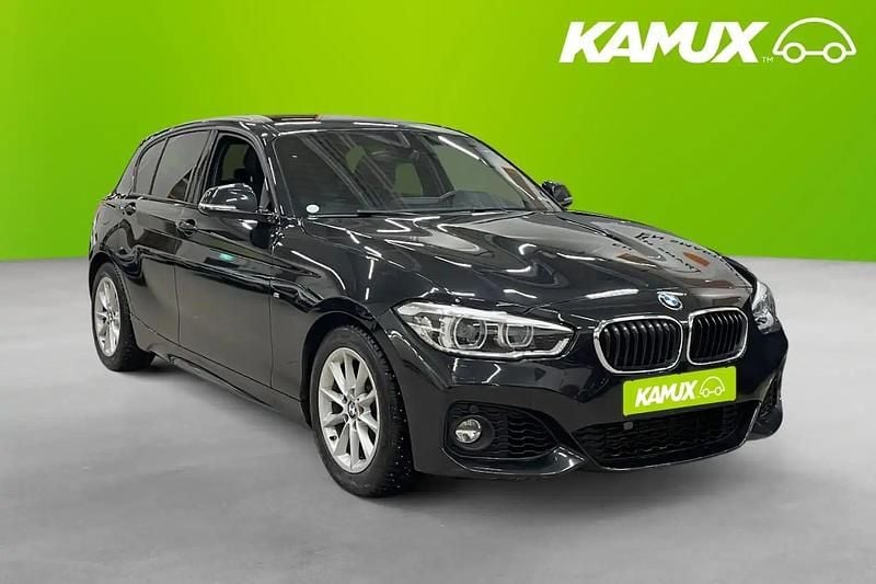 Svart Begagnad 2019 BMW 118 M Sport Halvkombi | 159 700 kr (Bra pris) - Bild 1/4