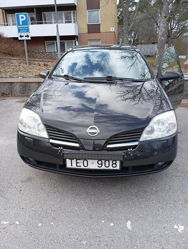Svart Begagnad 2002 Nissan Primera Kombi | 13 000 kr (Superpris) - Bild 1/4