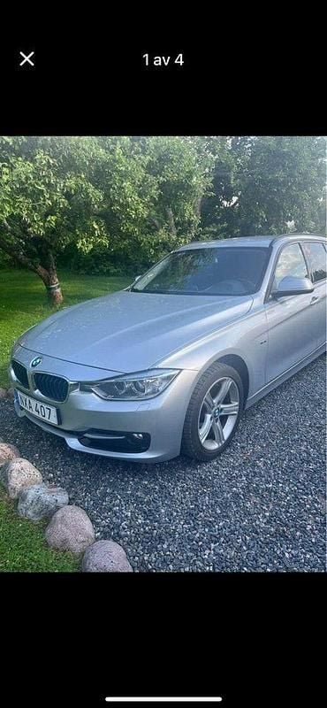 Silver Begagnad 2014 BMW 318 Sport Line Kombi | 89 000 kr (Superpris) - Bild 1/4
