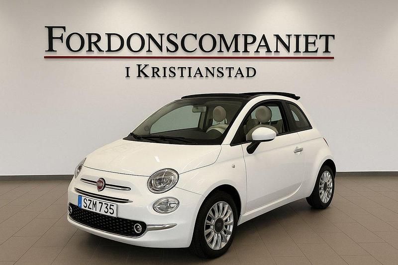 Vit Begagnad 2016 Fiat 500C Lounge Cab | 109 900 kr (Dyr) - Bild 1/1