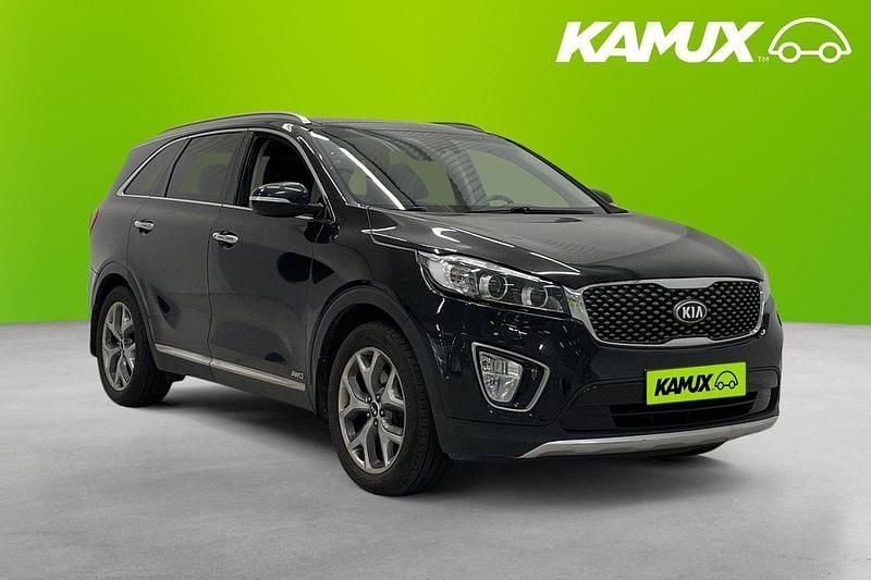 Svart Begagnad 2016 Kia Sorento SUV | 238 700 kr (Marknadspris) - Bild 1/3