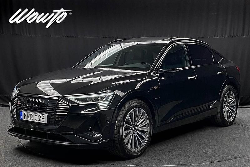Begagnad Audi e-tron Sportback Advanced Plus 230 kW (313 HK) 2020 Svart SUV