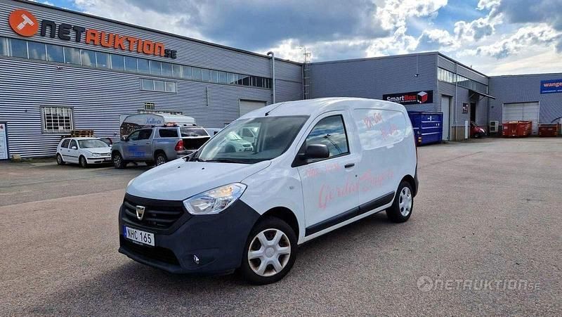 Vit Begagnad 2017 Dacia Dokker Express Van | 65 000 kr - Bild 1/4