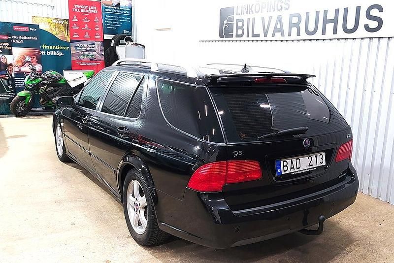 Begagnad Saab 9-5 Vector 185 HK (136 kW) 2007 Svart Kombi