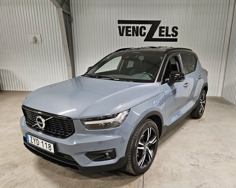 Grå Begagnad 2020 Volvo XC40 R-Design SUV | 224 000 kr - Bild 1/4