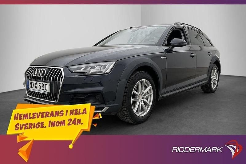 Blå Begagnad 2018 Audi A4 Allroad Proline Kombi | 269 800 kr (Marknadspris) - Bild 1/3