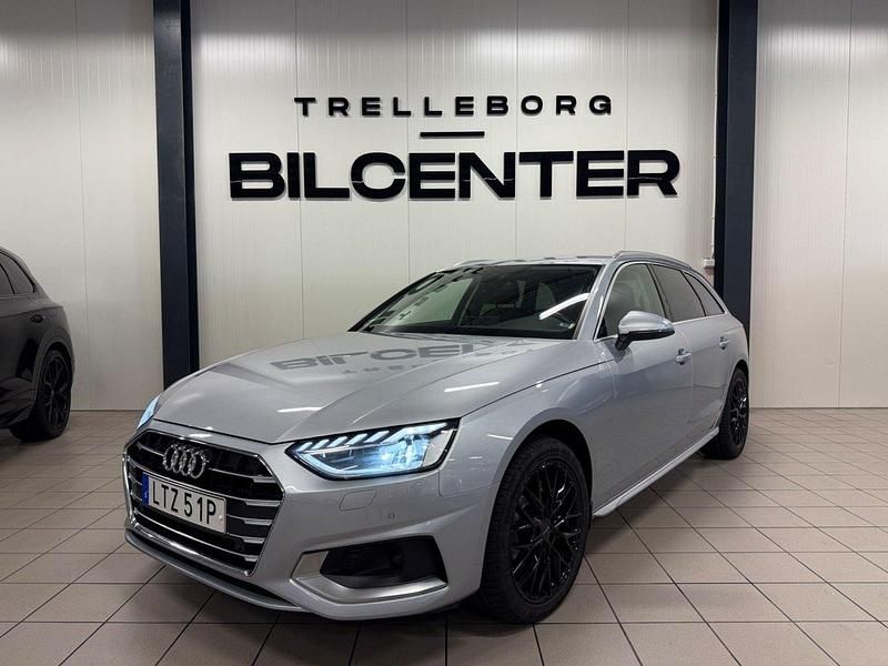 Silver Begagnad 2019 Audi A4 Advanced Plus Kombi | 259 900 kr (Marknadspris) - Bild 1/4