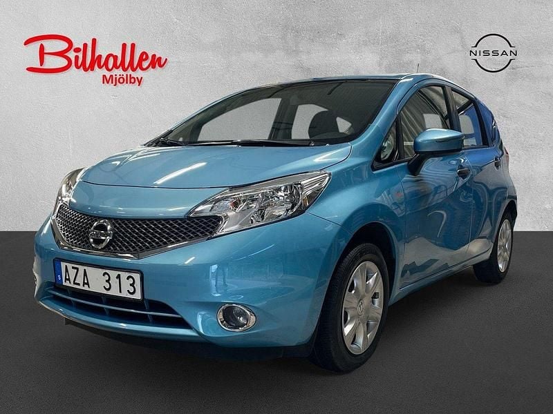 Ljusblå Begagnad 2013 Nissan Note Visia Minibuss | 109 000 kr (Lite dyr) - Bild 1/4