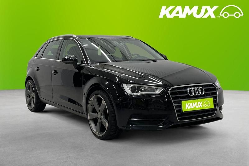 Svart Begagnad 2015 Audi A3 Attraction Halvkombi | 129 800 kr (Marknadspris) - Bild 1/4