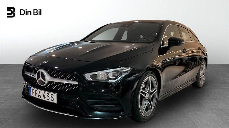 Svart Begagnad 2020 Mercedes CLA200 Shooting Brake Sport Kombi | 279 900 kr (Marknadspris) - Bild 1/4