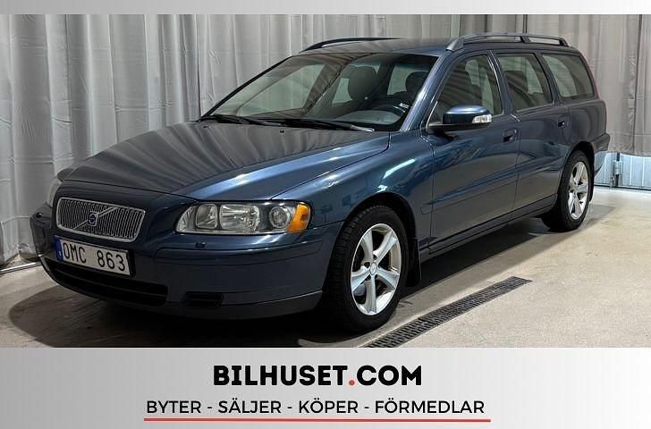 Blå Begagnad 2006 Volvo V70 Kinetic Kombi | 49 900 kr (Lite dyr) - Bild 1/4