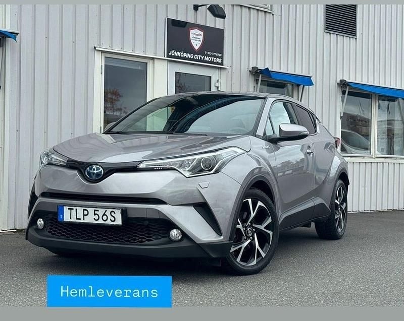 Grå Begagnad 2019 Toyota C-HR Edition SUV | 199 900 kr (Bra pris) - Bild 1/4