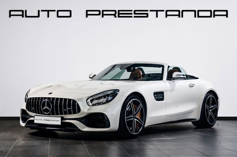 Vit Begagnad 2018 Mercedes AMG GT C AMG Sportkupé | 1 199 000 kr - Bild 1/4