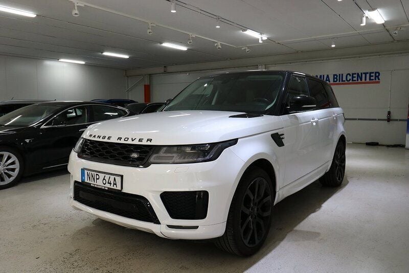Begagnad Land Rover Range Rover Sport 249 HK (183 kW) 2019 Vit SUV