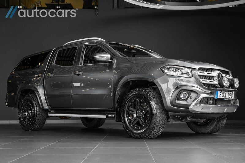 Grå Begagnad 2018 Mercedes X250 Pickup | 398 750 kr - Bild 1/4