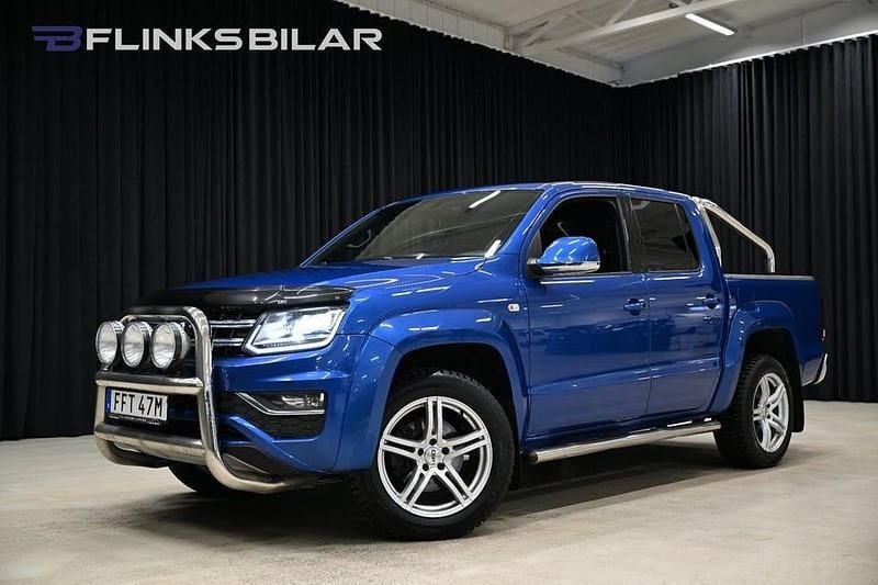 Begagnad VW Amarok Aventura 258 HK (189 kW) 2020 Blå metallic Pickup