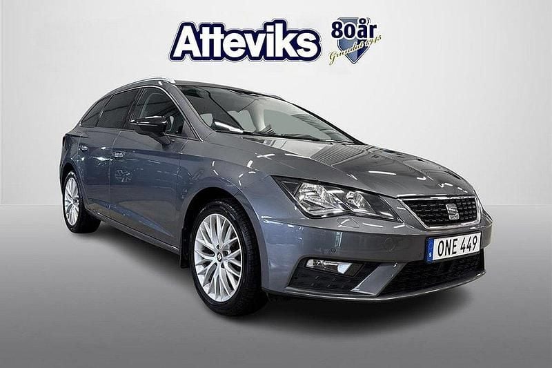 Ljusgrå Begagnad 2017 Seat Leon ST Style Kombi | 119 500 kr (Lite dyr) - Bild 1/4