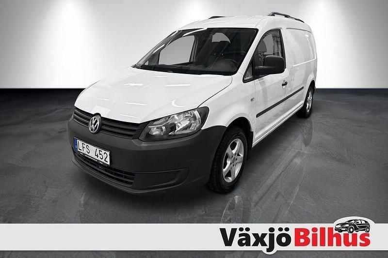 Vit Begagnad 2011 VW Caddy Maxi Minibuss | 49 900 kr (Marknadspris) - Bild 1/4