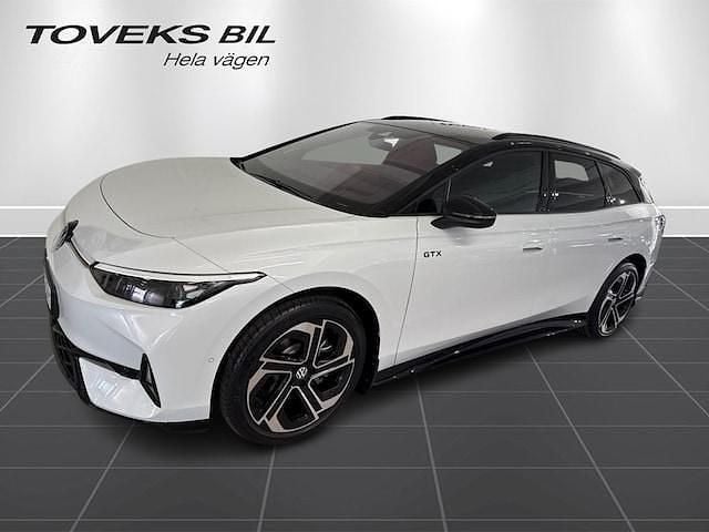 Vit (glacier white metallic bl) Ny 2025 VW ID.7 GTX Sedan | 710 500 kr - Bild 1/4