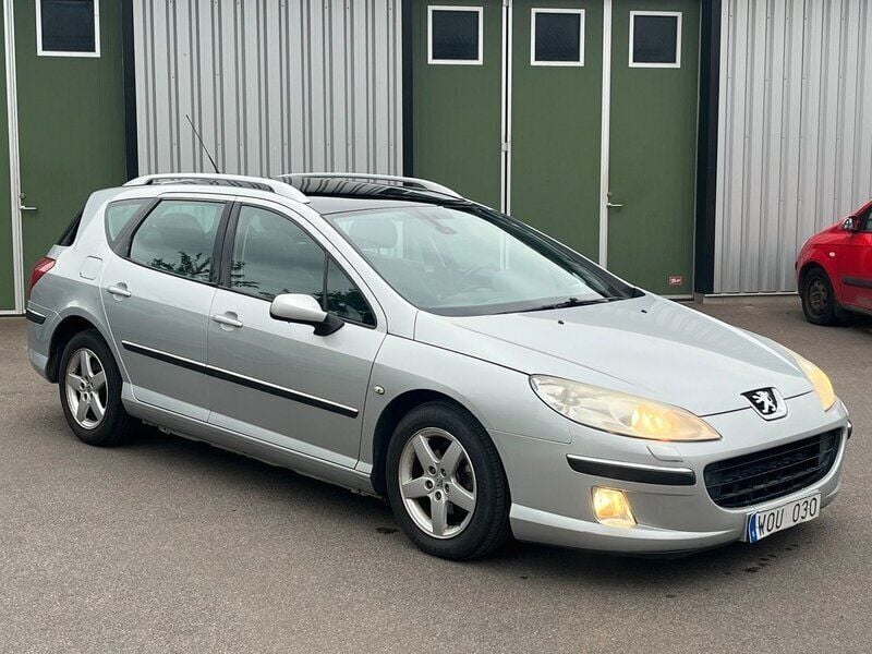 Ljusgrå Begagnad 2005 Peugeot 407 S Kombi | 15 000 kr (Marknadspris) - Bild 1/4